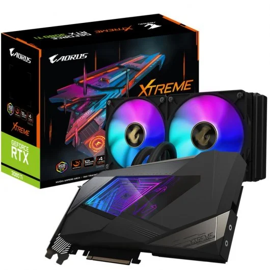 Gigabyte AORUS XTREME GeForce RTX 3080 Ti WATERFORCE 12 Go GDDR6