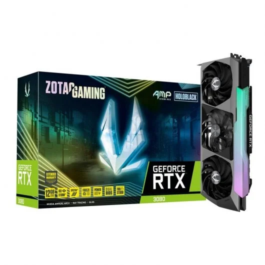 Zotac Gaming Geforce RTX 3080 AMP EXTREME HOLO LHR 12 Go GDDR6X