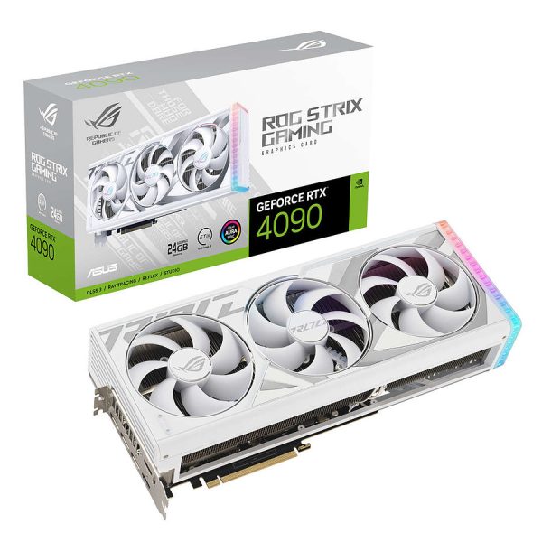 ASUS ROG STRIX RTX 4090 OC Blanc 24 Go GDDR6X